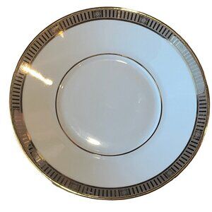 BERNARDAUD Limoges Madison Replacement Platine Platinum&GOLD 5 1/2" Saucer Dish
